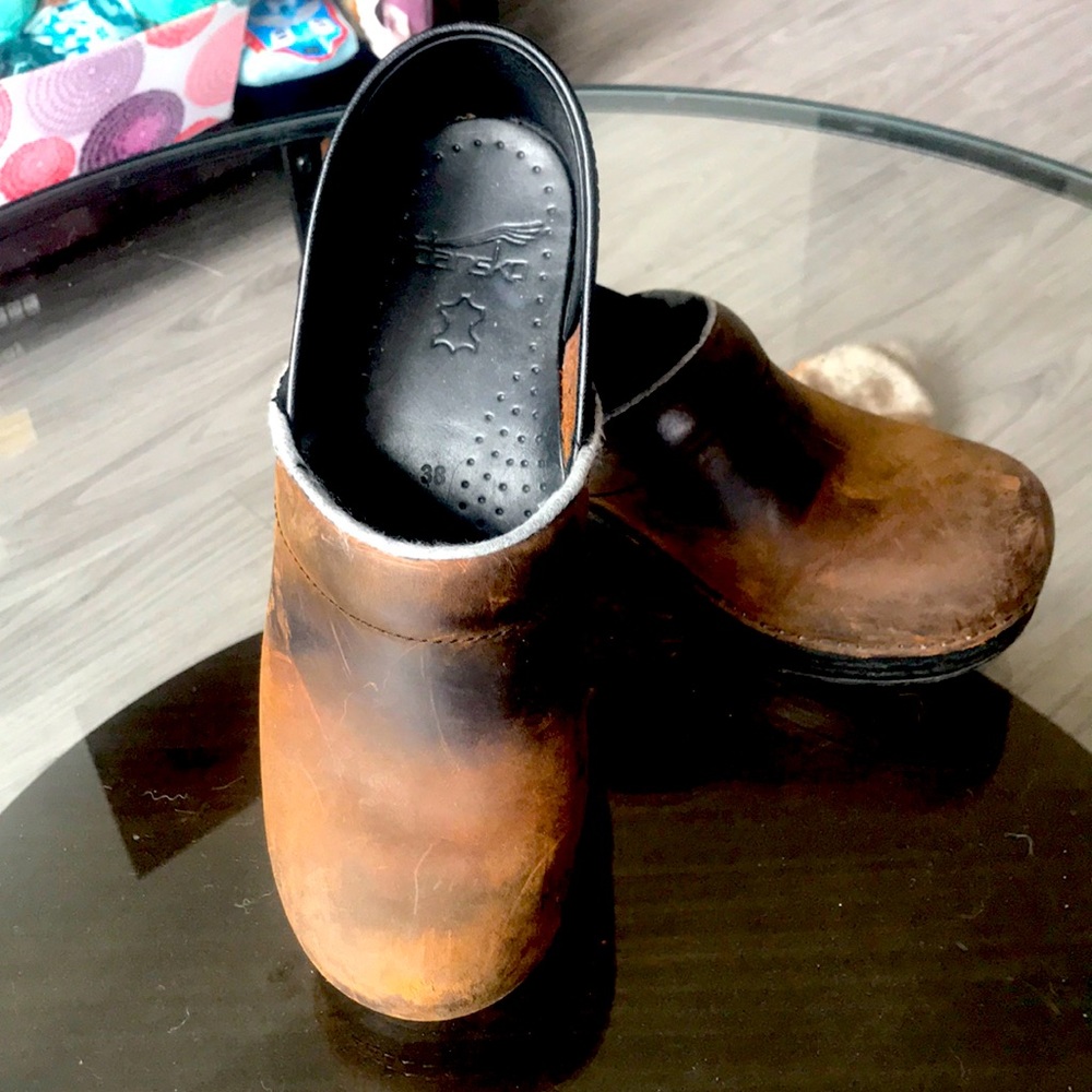 Dansko Brown Clog 38